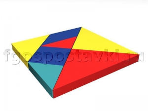 Детский мат "Квадрат-головоломка" - fgospostavki.ru - Зеленогорск