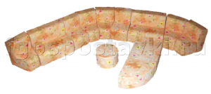 Угловая мебель "Лада-3" ВИК (12 элементов) - fgospostavki.ru - Зеленогорск