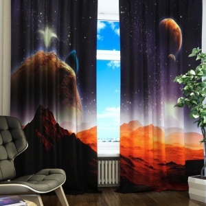 Комплект светонепроницаемых штор "Марсианская одиссея" - fgospostavki.ru - Зеленогорск