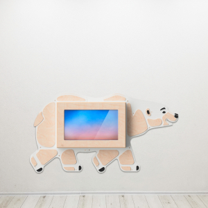 «Медведь» -Декоративная сенсорная панель 32" - fgospostavki.ru - Зеленогорск