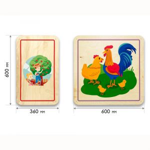 Набор стеновых панелей «Природа нашего края - Дачники» - fgospostavki.ru - Зеленогорск