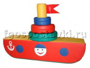 Модуль-конструктор "Пароход" (5 элементов) - fgospostavki.ru - Зеленогорск