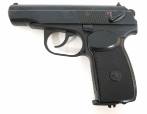 Массогабаритный лазерный макет пистолет Макарова ПМ со встроенным лазерным модулем и аккумуляторной батареей - fgospostavki.ru - Зеленогорск