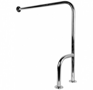 Поручень стационарный Г-образный (правая) - fgospostavki.ru - Зеленогорск