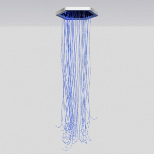 Потолочная светодиодная панель с фиброоптическим душем - fgospostavki.ru - Зеленогорск