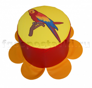 Пуфик "Попугай" ВИК - fgospostavki.ru - Зеленогорск