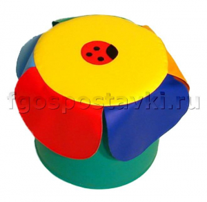 Пуфик "Ромашка" - fgospostavki.ru - Зеленогорск