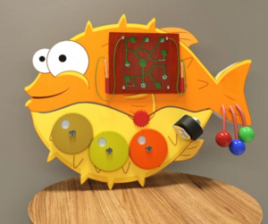 Бизиборд «Рыба-еж» - fgospostavki.ru - Зеленогорск