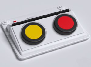 Игровой коммуникатор 2-х кнопочный со вставкой - fgospostavki.ru - Зеленогорск