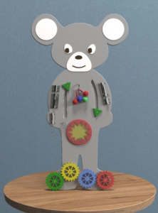 Бизиборд «Серая мышка» - fgospostavki.ru - Зеленогорск