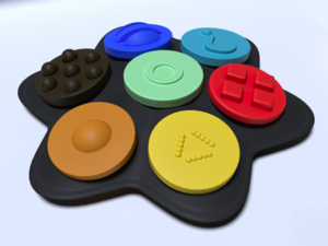 Полностью тактильный коммуникатор 7-кнопочный многоуровневый - fgospostavki.ru - Зеленогорск