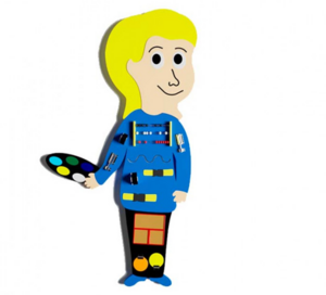 Бизиборд «Юный художник» - fgospostavki.ru - Зеленогорск