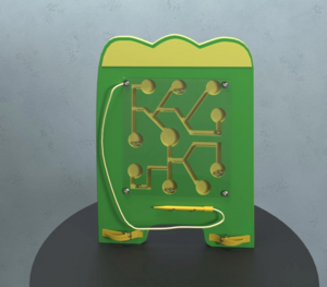 Бизиборд «Зеленый лабиринт» - fgospostavki.ru - Зеленогорск