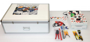 Учебный программно аппаратный комплекс «Электротехника для школ», исполнение настольное, ручное, кейс - fgospostavki.ru - Зеленогорск