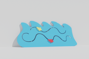 Бизиборд «Морская волна» - fgospostavki.ru - Зеленогорск