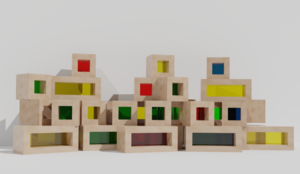 Детский развивающий набор из разноцветных элементов - fgospostavki.ru - Зеленогорск