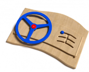 Дидактическая панель с автомобильным рулем - fgospostavki.ru - Зеленогорск