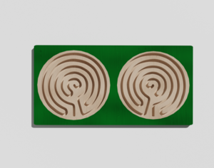 Межполушарная доска №10 зеленая - fgospostavki.ru - Зеленогорск