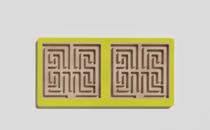 Межполушарная доска №13 желтая - fgospostavki.ru - Зеленогорск