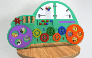 Бизипанель «Машинка» - fgospostavki.ru - Зеленогорск