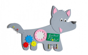 Бизиборд «Любопытный волк» - fgospostavki.ru - Зеленогорск