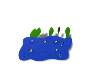 Тактильно-развивающая панель «Пруд» - fgospostavki.ru - Зеленогорск