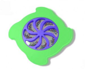 Тактильно-развивающая панель «Вращение радуги» - fgospostavki.ru - Зеленогорск