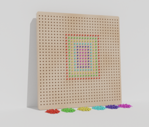 Тактильно-развивающая панель «Радужная мозаика» - fgospostavki.ru - Зеленогорск