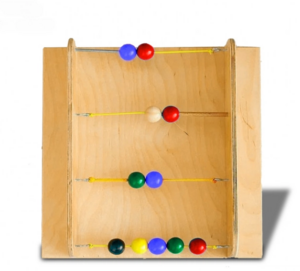 Тактильно-развивающая панель с текстурами и радужными шариками - fgospostavki.ru - Зеленогорск