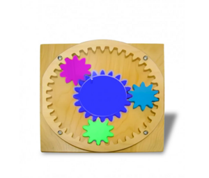 Тактильно-развивающая панель «Цветные шестеренки» - fgospostavki.ru - Зеленогорск