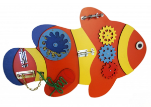 Бизиборд «Оранжевая рыбка» - fgospostavki.ru - Зеленогорск