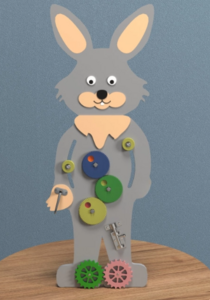 Бизиборд «Пасхальный кролик» - fgospostavki.ru - Зеленогорск