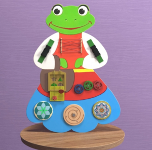 Бизиборд «Лягушка» - fgospostavki.ru - Зеленогорск