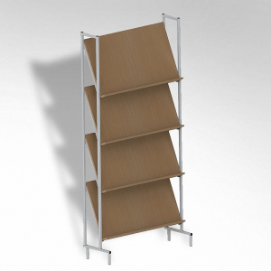 Стеллаж на металлокаркасе демонстрационный - fgospostavki.ru - Зеленогорск