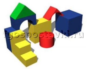 Модуль-конструктор "Строитель" (8 элементов) - fgospostavki.ru - Зеленогорск