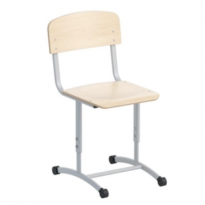 Стул ученический регулируемый на плоскоовальной трубе - fgospostavki.ru - Зеленогорск