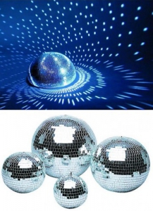 Зеркальный шар 30 с приводом вращения - fgospostavki.ru - Зеленогорск