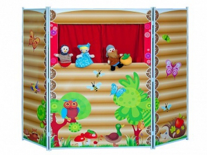 Учебный комплект "Домашний театр" с тематическими фигурками для представлений - fgospostavki.ru - Зеленогорск