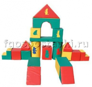 Модуль-конструктор "Теремок" (20 элементов) - fgospostavki.ru - Зеленогорск