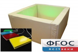 Сухой бассейн вибромузыкальный с клавишами управления (150х150х66 сантиметров) - fgospostavki.ru - Зеленогорск