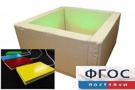 Сухой бассейн интерактивный с клавишами управления (150х150х66 сантиметров) - fgospostavki.ru - Зеленогорск