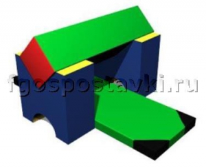 Модуль-трансформер № 8 (с брусом и V-опорами) - fgospostavki.ru - Зеленогорск