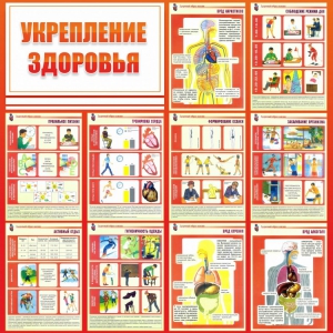 Стенд "Укрепление здоровья" - fgospostavki.ru - Зеленогорск