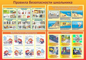 Стенд "Правила безопасности школьника" - fgospostavki.ru - Зеленогорск