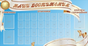 Стенд "Наши достижения" Вариант 8 - fgospostavki.ru - Зеленогорск