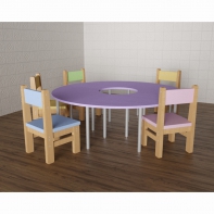 Детский стол «Пончик» - fgospostavki.ru - Зеленогорск