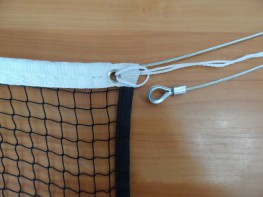 Сетка для бадминтона с тросом (1,5 миллиметра) - fgospostavki.ru - Зеленогорск