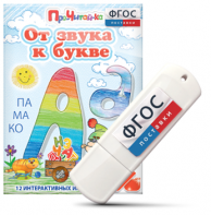 Игры для знакомства с буквами и звуками "От звука к букве" на USB - носителе - fgospostavki.ru - Зеленогорск