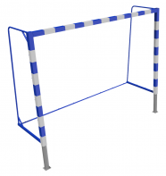 Ворота для гандбола и минифутбола закрепленные (без сетки) - fgospostavki.ru - Зеленогорск