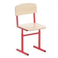 Стул ученический регулируемый на прямоугольной трубе рост. гр. № 1-4 - fgospostavki.ru - Зеленогорск
